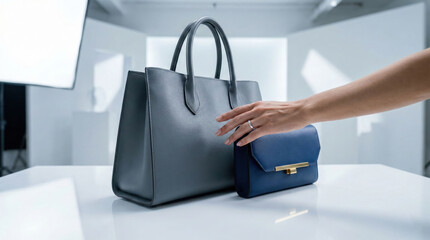 Clothes woman choose: Stylish Handbags and Clutch for Fashion Selection