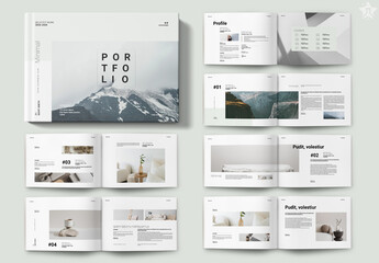 Minimal Portfolio Landscape Layout