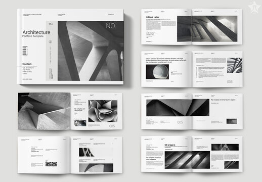 Architecture Portfolio Landscape Template