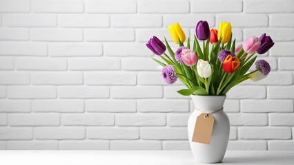 Happy mother's day flowers tulips bouquet gift ideas