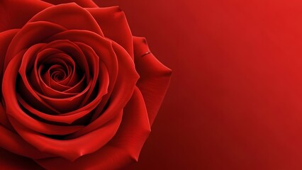 Happy mother's day wishes with beautiful red rose for mom