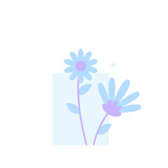 Vintage Botanical Flower Graphic