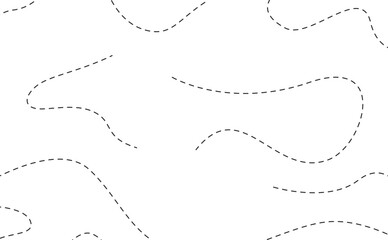 minimal dashed line abstract background design