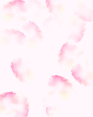 Fototapeta premium Abstract pink and turquoise pastel wavy lines background with smooth fluid gradient shapes