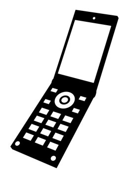 折りたたみ式の携帯電話