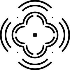 Wireless Signal and Network Icon
