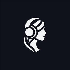 Headphone Girl Logo