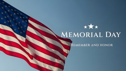 Memorial day tribute honoring fallen heroes on america's day of remembrance