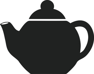 Obraz premium Traditional china porcelain teapot and ceramic cup isolated on white background for kitchen breakfast beverage