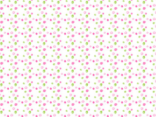 春の可愛らしい水玉模様2