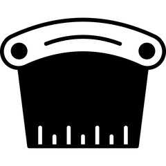 Dough Scrapper Solid Icon