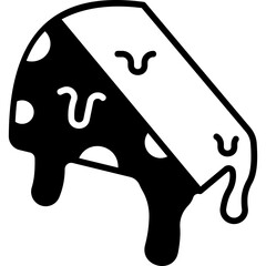 Cheese Solid Icon