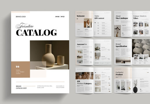 Furniture Catalog Template