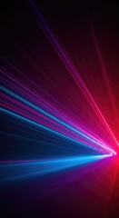 Obraz premium A vibrant, blurred optical effect creating dynamic residual light streaks, illustrating visual memory and transient perception ,light ,high contrast ,movement