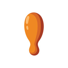 Fried Chicken Drumstick Icon vector