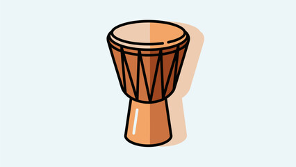 Illustration of a Djembe Drum