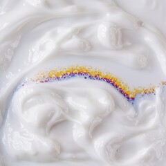 A vibrant, thick layer of white soap foam creates an abstract and airy background texture, symbolizing purity, washing, and deep cleaning ,splash ,thick ,lather