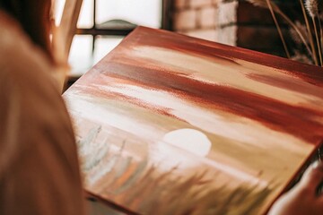old book on wooden table