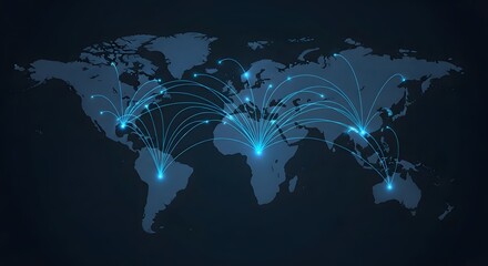 Global Network Connectivity and Communication.