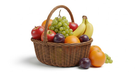 basket full of fruits