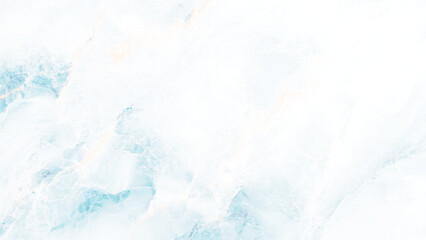 Obraz premium Elegant Marble Texture in soft blue Colors. Luxury panoramic Background