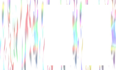 Ethereal Iridescent Stripe Frames with Soft Pastel Glow and Minimalist Vertical Composition