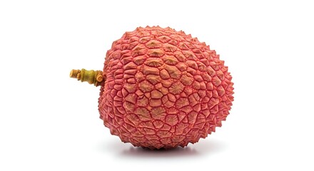 lychee isolated on white