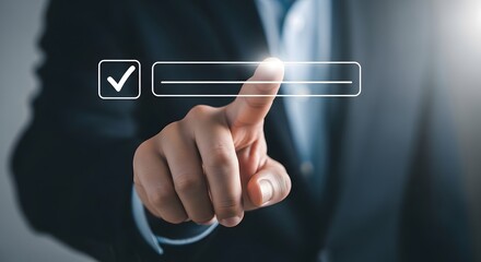 Making progress through technology a businessman's leap forward