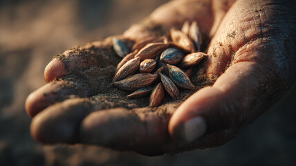 Macro Close Up Of Raw Cacao Cocoa Beans On Burlap Fabric Natural Texture Organic Product Sustainable Agriculture