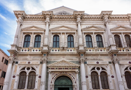 Scuola Grande di San Rocco (15th century) - art museum with Tintoretto paintings, Venice, Spain