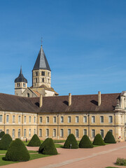 Cluny Abbey, former Benedictine monastary in Cluny, France.