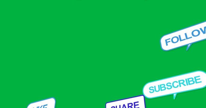 From transparent canvas CTA bubbles entering, sliding and settling into cluster to drive clicks