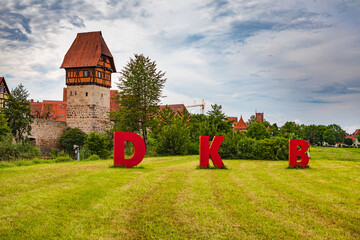 Cityscape of Dinkelsbuehl