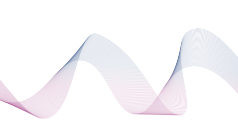 Abstract flowing wave pattern with smooth pink to light blue gradient and soft layered curves