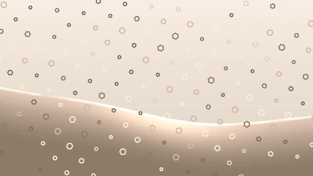 Creating a tranquil landscape scene in soft beige tones without branding