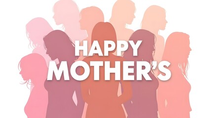 Happy mother's day celebration with family and loved ones