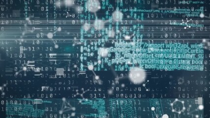 Multiple screens with data processing and molecular structures against data processing - Powered by Adobe