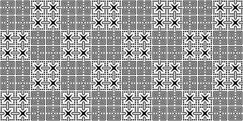 Seamless Transparent Art Deco Geometric Pattern Template