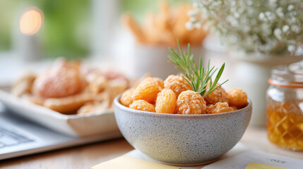 Casual snack gathering with coworkers sharing chips and fun moments at the office