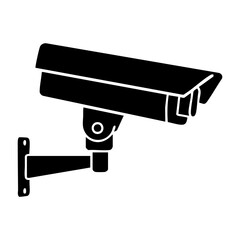 Wall mounted security camera in the vicinity.