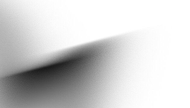 Grainy grey and black abstract wave on overlay transparent background, impressive gradient shape silver noise texture effect for design