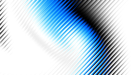 Blue ripple glass texture abstract gradient background with optical circle wave pattern. Overlay illustration on transparent background © kastanka