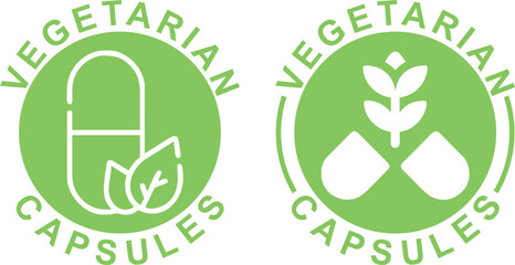 Vegetarian Capsules . Vegetarian pills . Natural medicines .