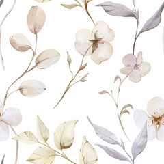 Watercolor seamless pattern © yuliia lashevska