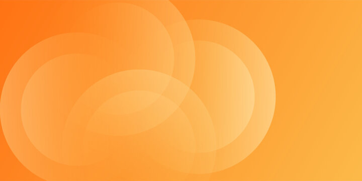 Abstract Orange Gradient Circle Pattern Background. Suit for banner, web, brochure, poster and presentation. vector Eps 10