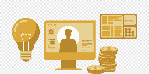 Digital Business Ideas and Financial Growth, business growth concept