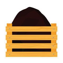 Compost box. Farming and gardening