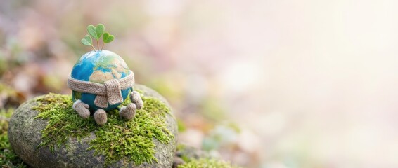 Protecting our planet environmental awareness and action nature scene eco-friendly initiatives peaceful setting close-up view sustainability concept