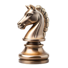 Bronze Knight A Chess Piece Study