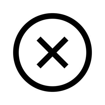 Close and Cancel Symbol Icon